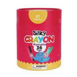 Silky Washable Crayons - 36 Colors