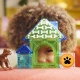 MAGNA-TILES Magnetická stavebnica Dog House 13 dielov Magnetická stavebnica MAGNA-TILES Dog House – detský psí domček s figúrkou a dekoráciami