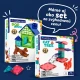 MAGNA-TILES Magnetická stavebnica Dog House 13 dielov Magnetická stavebnica MAGNA-TILES Dog House – detský psí domček s figúrkou a dekoráciami